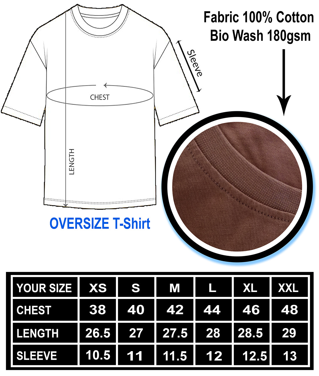 Organic Cotton Tshirt For Men |TOS-RUST-061