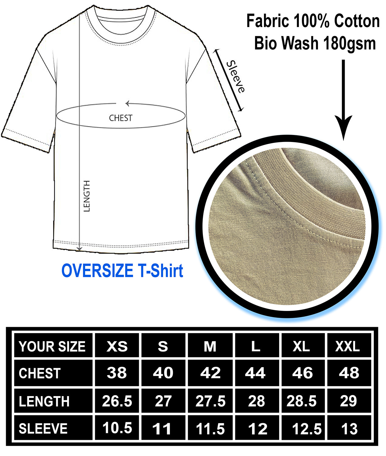 Organic Cotton Tshirt For Men |TOS-BEIGE-075