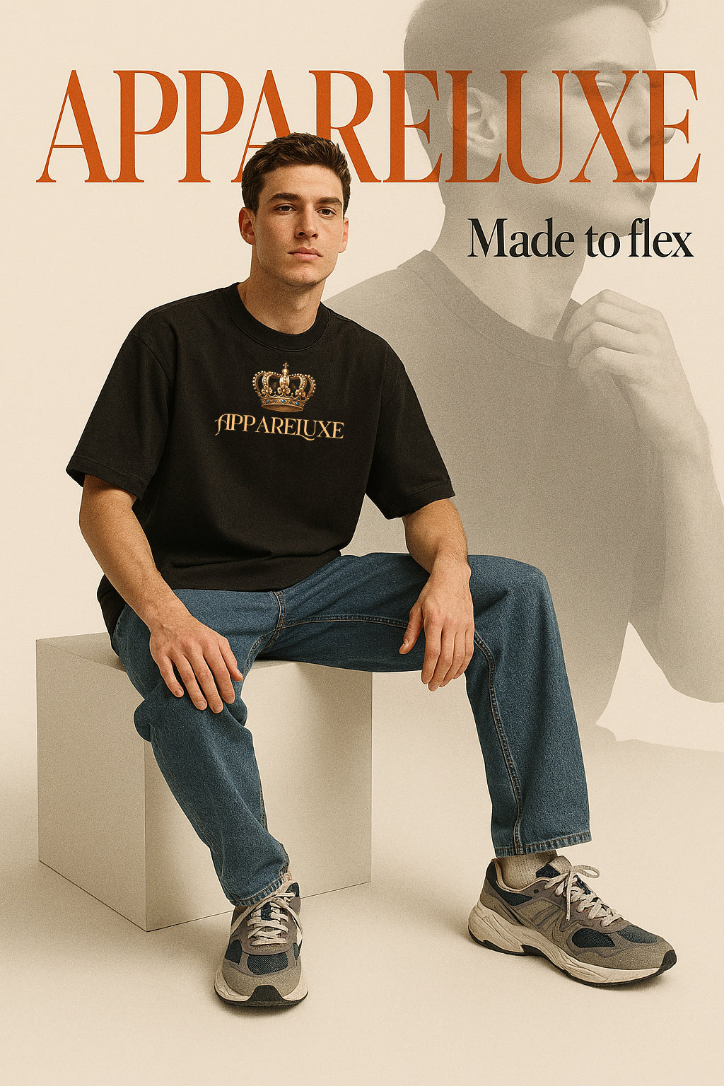 Organic Cotton Tshirt For Men |TOS-BLACK-142