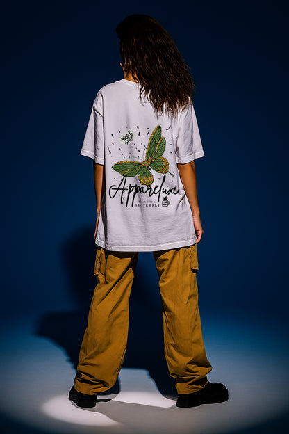 Organic Cotton Tshirt For Women |TOS-WHITE-154