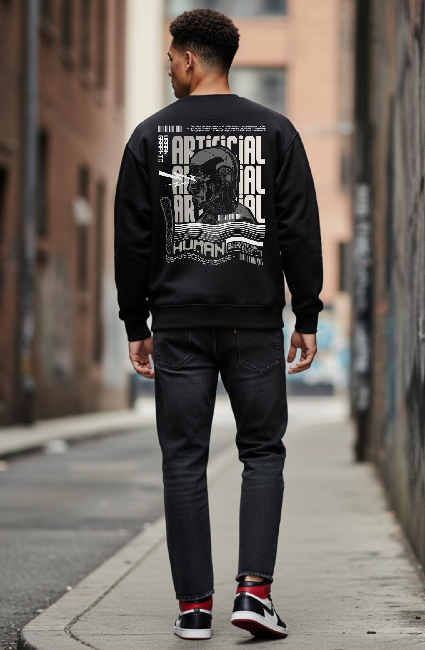 ARTIFICIAL MAN APPARELUXE SWEATSHIRT | SWTS 119