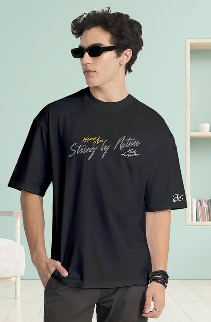 Organic Cotton Tshirt For Men |TOS-BLACK-060