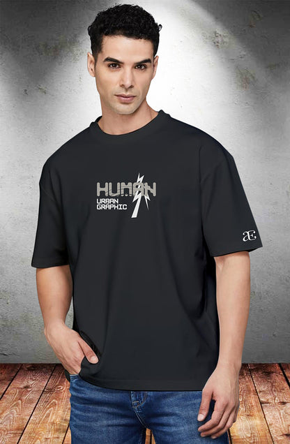 Organic Cotton Tshirt For Men |TOS-BLACK-119