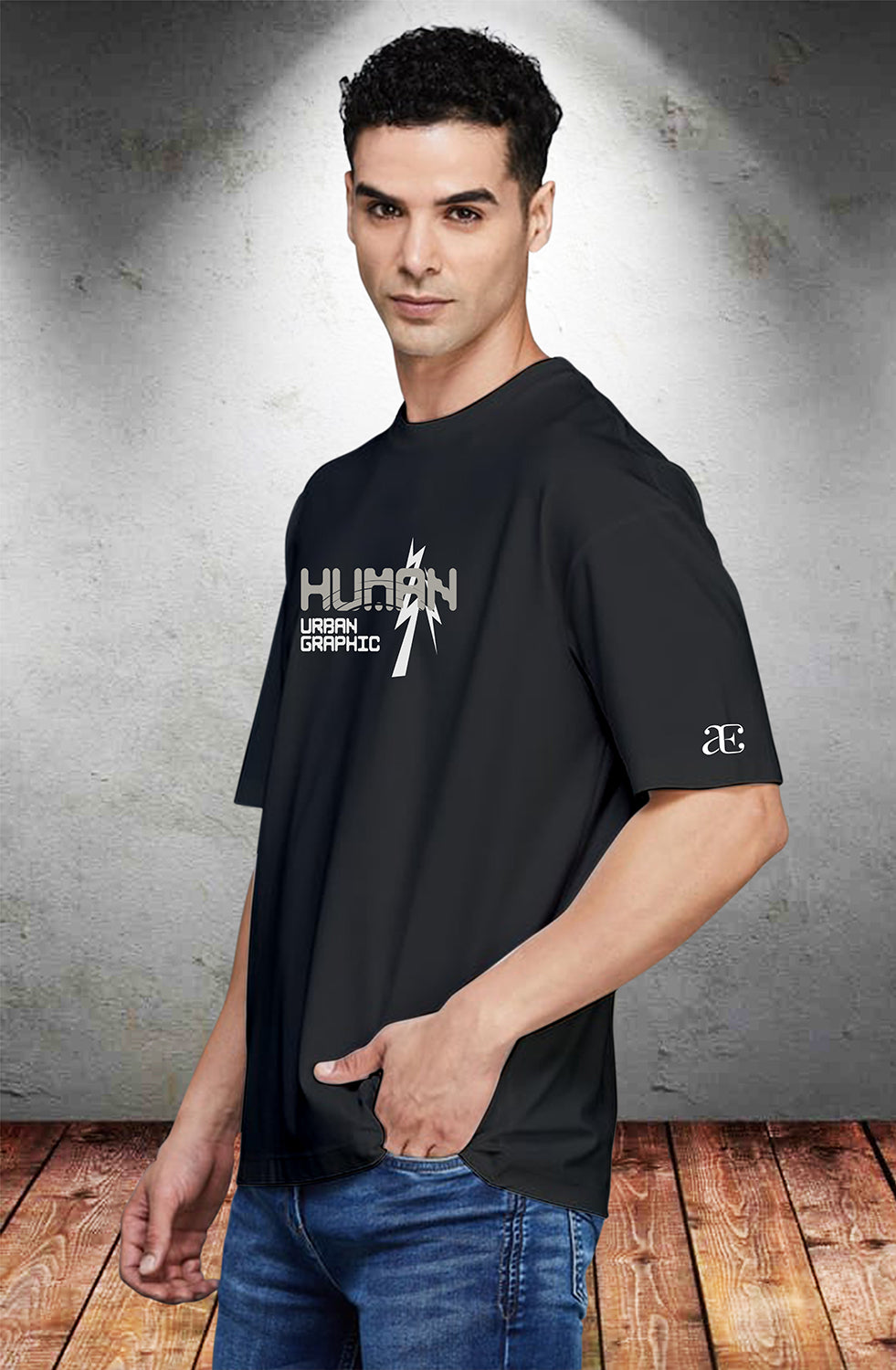 Organic Cotton Tshirt For Men |TOS-BLACK-119