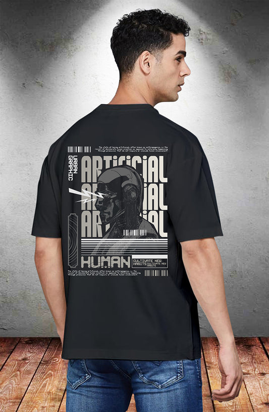 Organic Cotton Tshirt For Men |TOS-BLACK-119