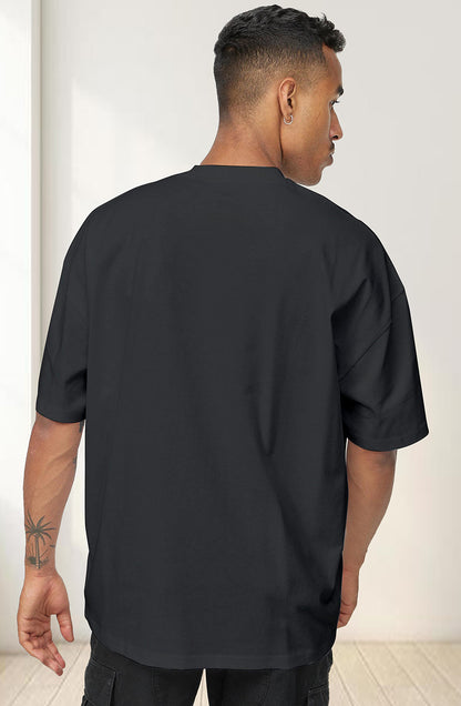 Organic Cotton Tshirt For Men |TOS-BLACK-122