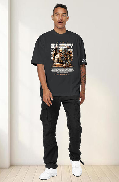 Organic Cotton Tshirt For Men |TOS-BLACK-122