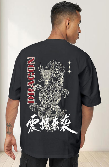 Organic Cotton Tshirt For Men |TOS-BLACK-137