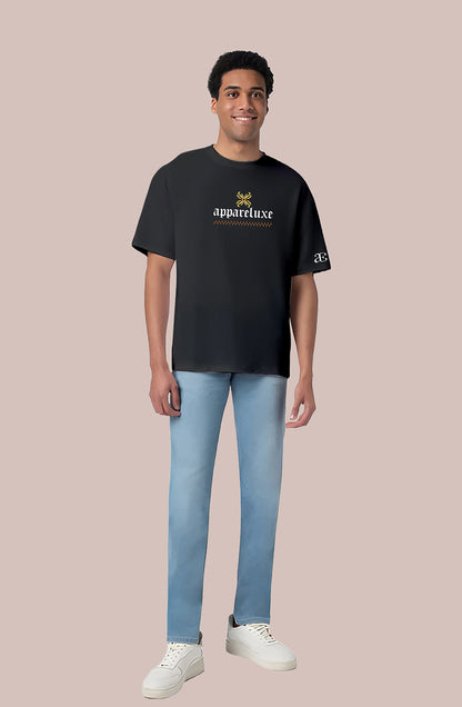 Organic Cotton Tshirt For Men |TOS-BLACK-145