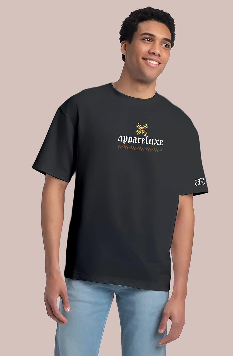 Organic Cotton Tshirt For Men |TOS-BLACK-145