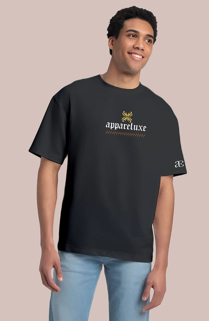 Organic Cotton Tshirt For Men |TOS-BLACK-145