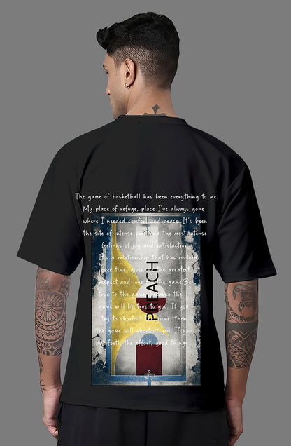 Organic Cotton Tshirt For Men |TOS-BLACK-150