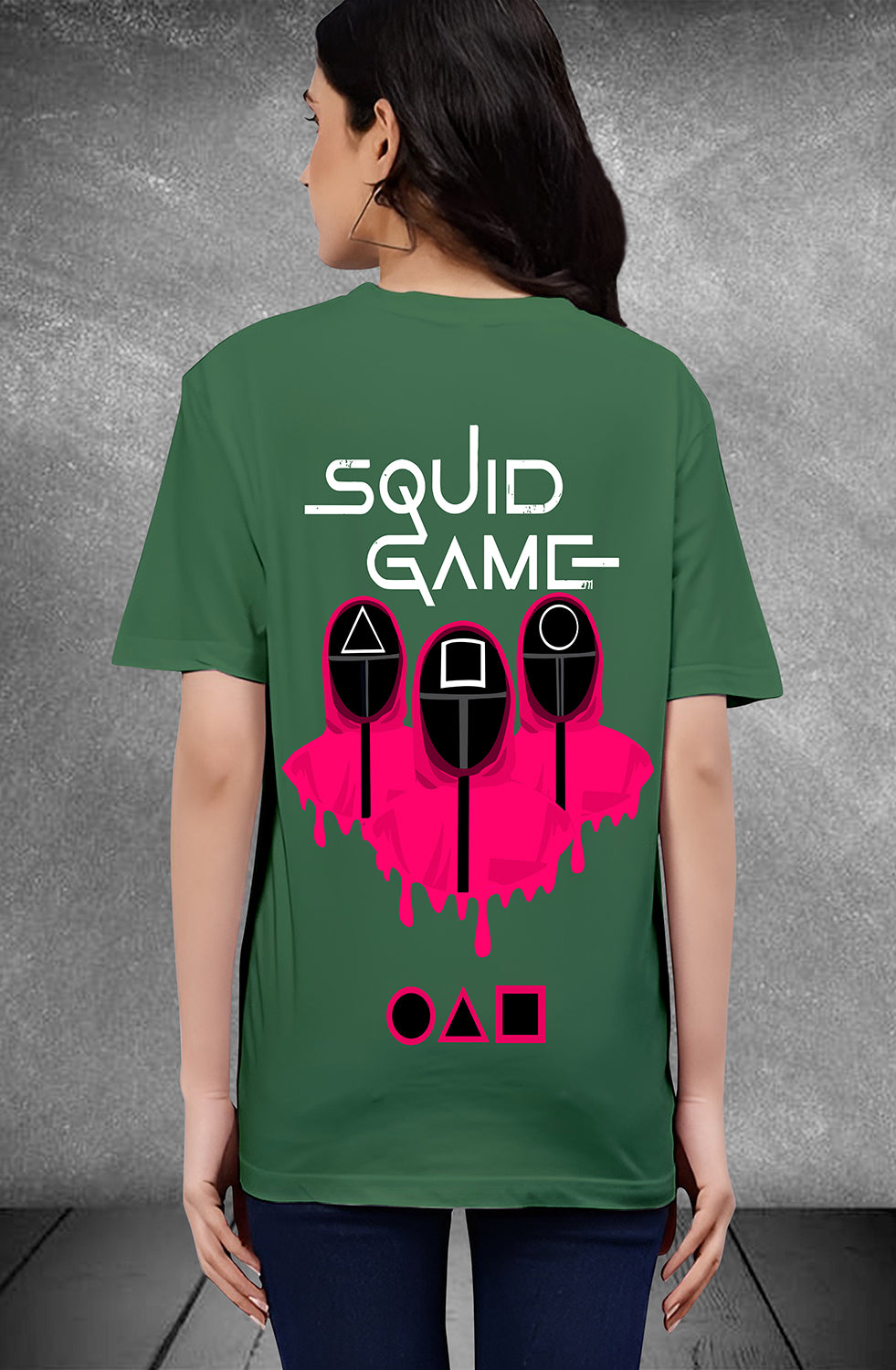 Organic Cotton Tshirt For Women |TOS-GREEN-022