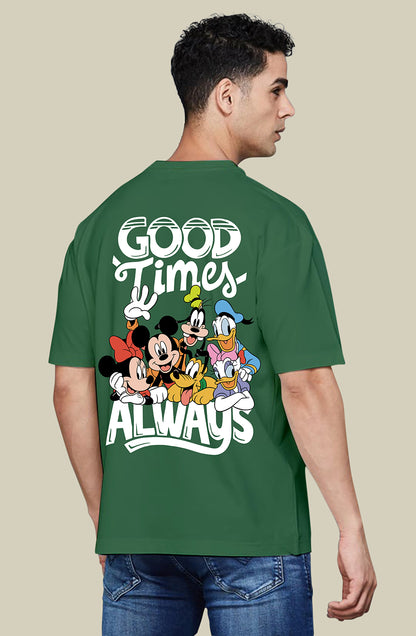 Organic Cotton Tshirt For Men |TOS-GREEN-041