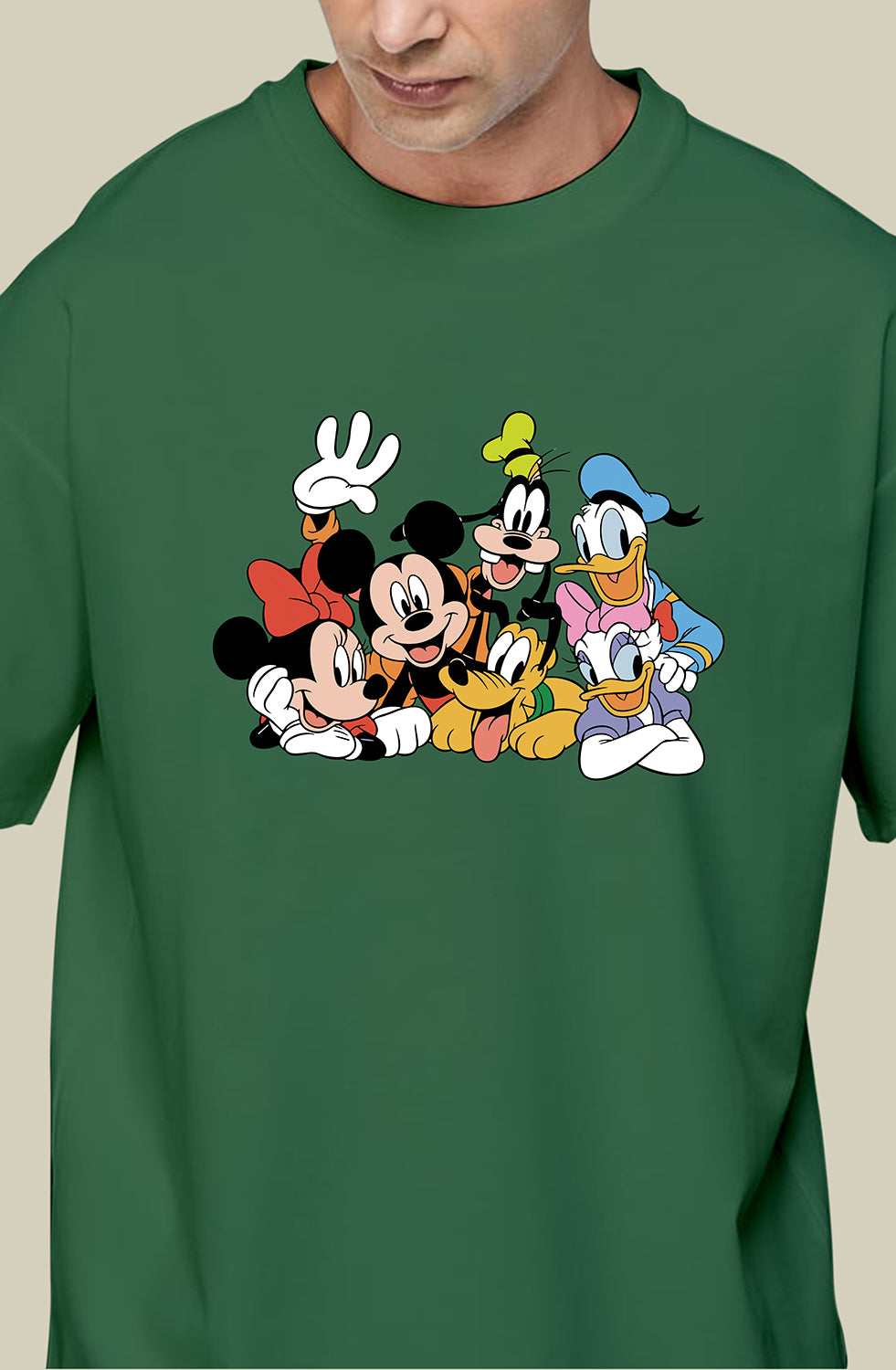 Organic Cotton Tshirt For Men |TOS-GREEN-041