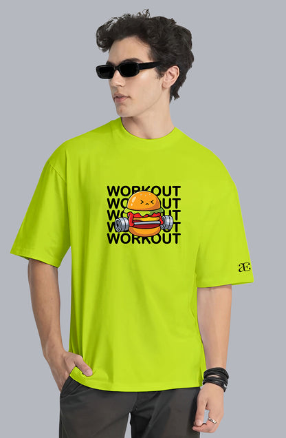 Organic Cotton Tshirt For Men |TOS-LEMON GREEN-052