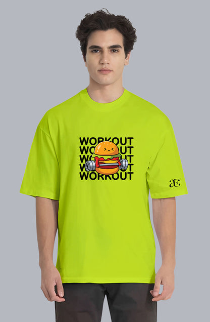 Organic Cotton Tshirt For Men |TOS-LEMON GREEN-052