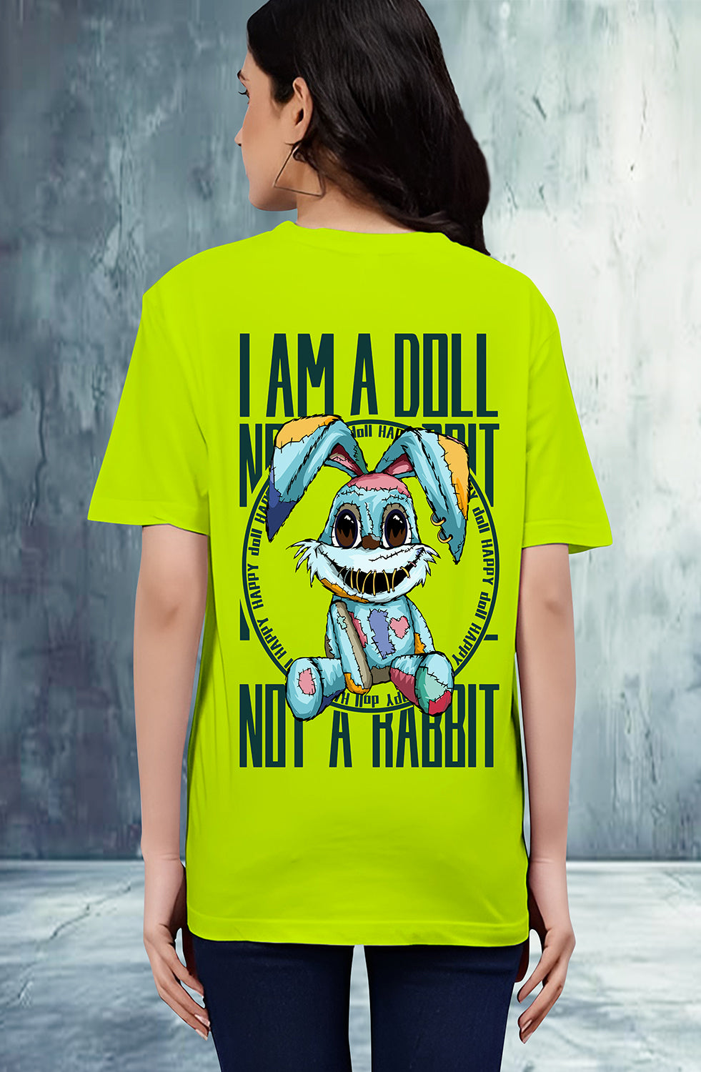 Organic Cotton Tshirt For Women |TOS-LEMON GREEN-047