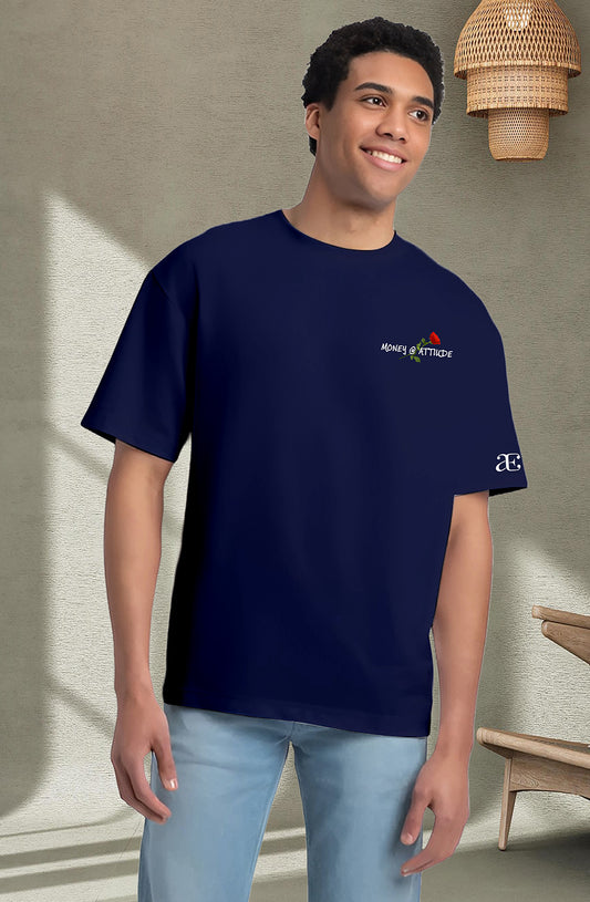 Organic Cotton Tshirt For Men |TOS-NAVY-140