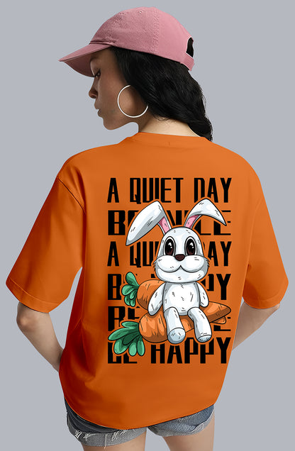 Organic Cotton Tshirt For Women |TOS-ORANGE-044