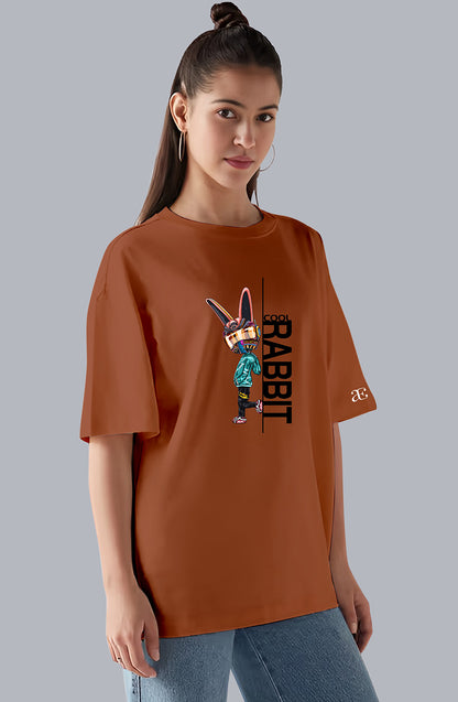 Organic Cotton Tshirt For Women |TOS-RUST-062