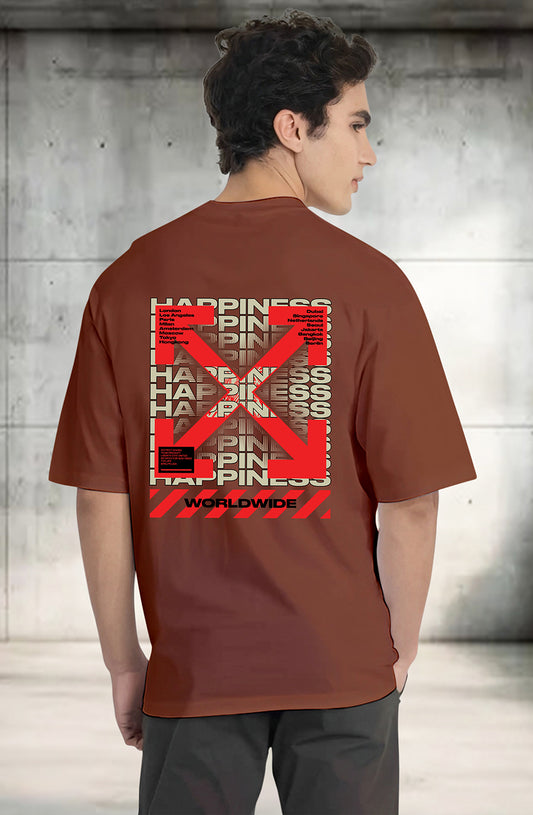 Organic Cotton Tshirt For Men |TOS-RUST-118