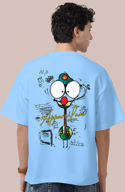 Organic Cotton Tshirt For Men |TOS-SKY BLUE-147