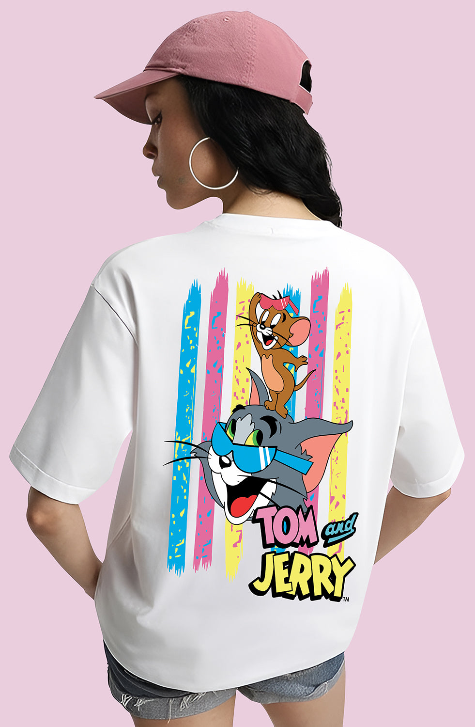 Organic Cotton Tshirt For Women |TOS-WHITE-065