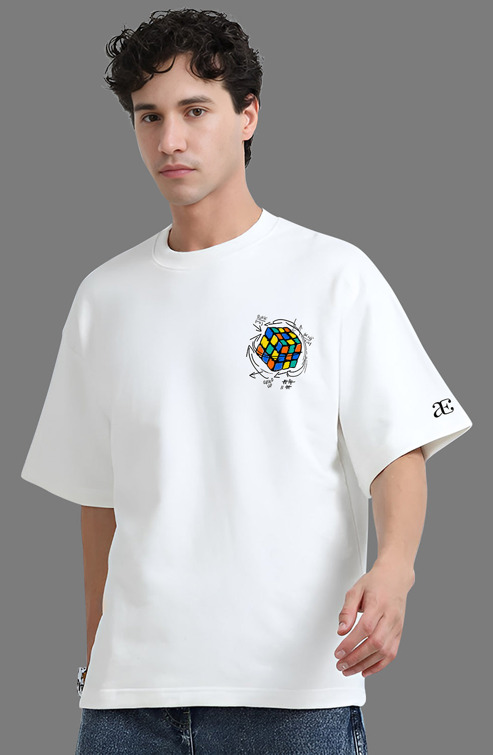 Organic Cotton Tshirt For Men |TOS-WHITE-148