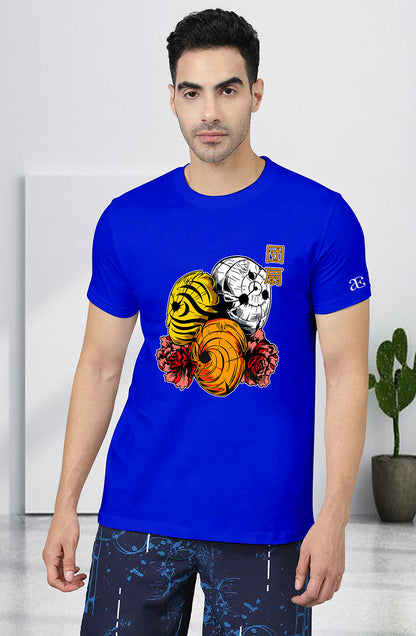 Men’s Organic Cotton ROYAL BLUE T-Shirt |TRN-ROYAL BLUE -112