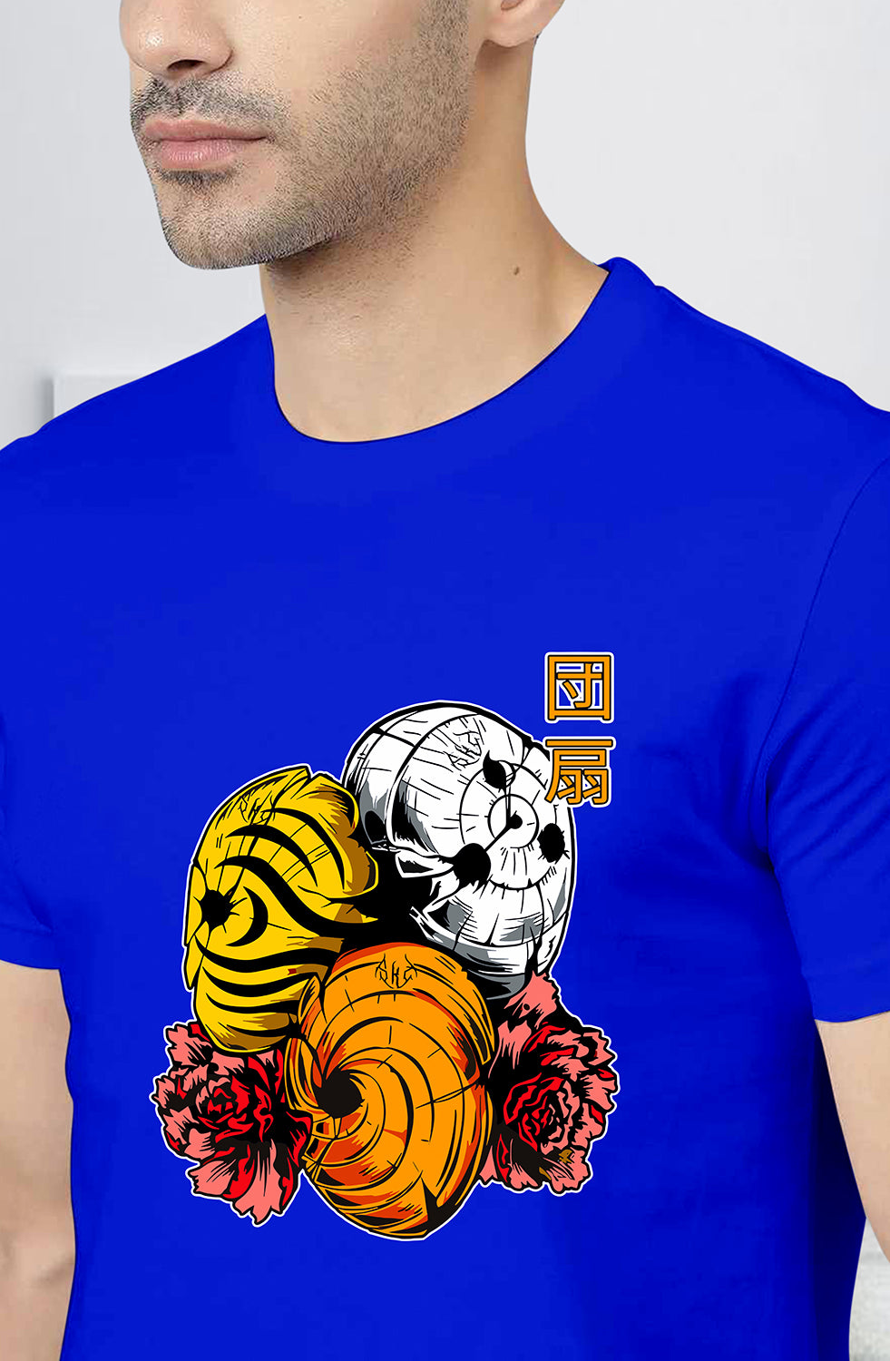 Men’s Organic Cotton ROYAL BLUE T-Shirt |TRN-ROYAL BLUE -112