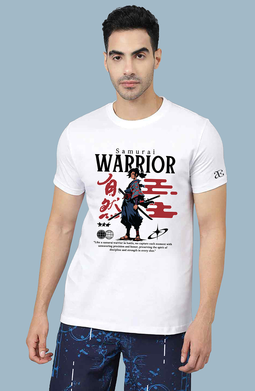 Men’s Organic Cotton White T-Shirt |TRN-White -120