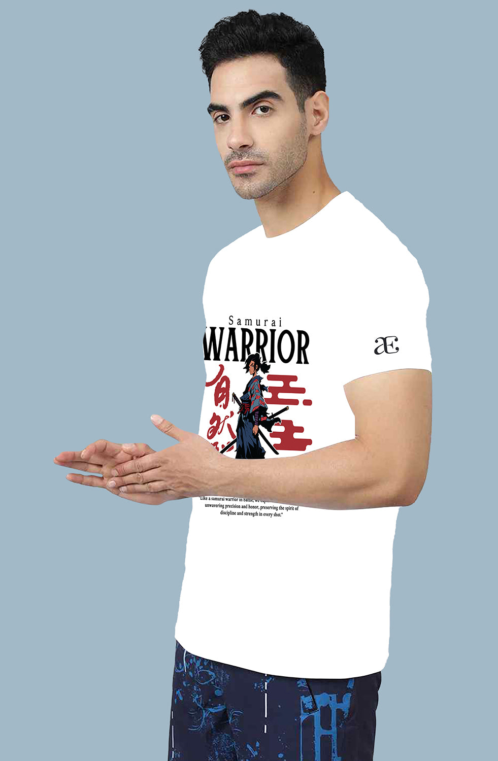 Men’s Organic Cotton White T-Shirt |TRN-White -120