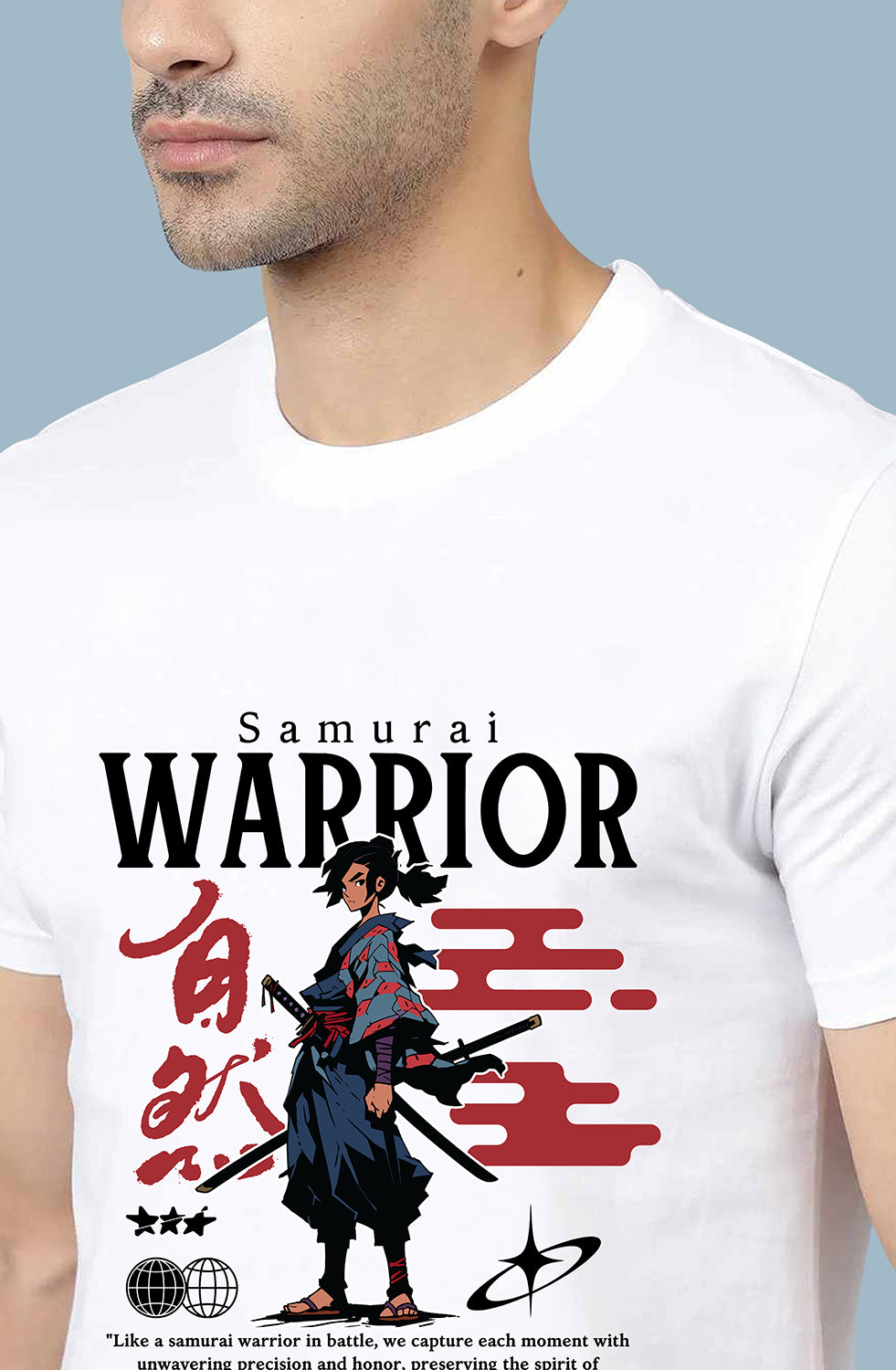 Men’s Organic Cotton White T-Shirt |TRN-White -120