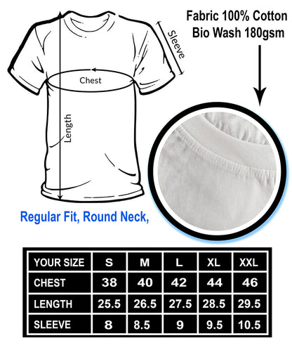 Men’s Organic Cotton White T-Shirt |TRN-White -120